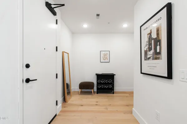 a view of livingroom with furniture and staircase