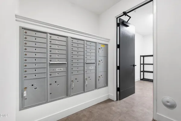 a view of closet area