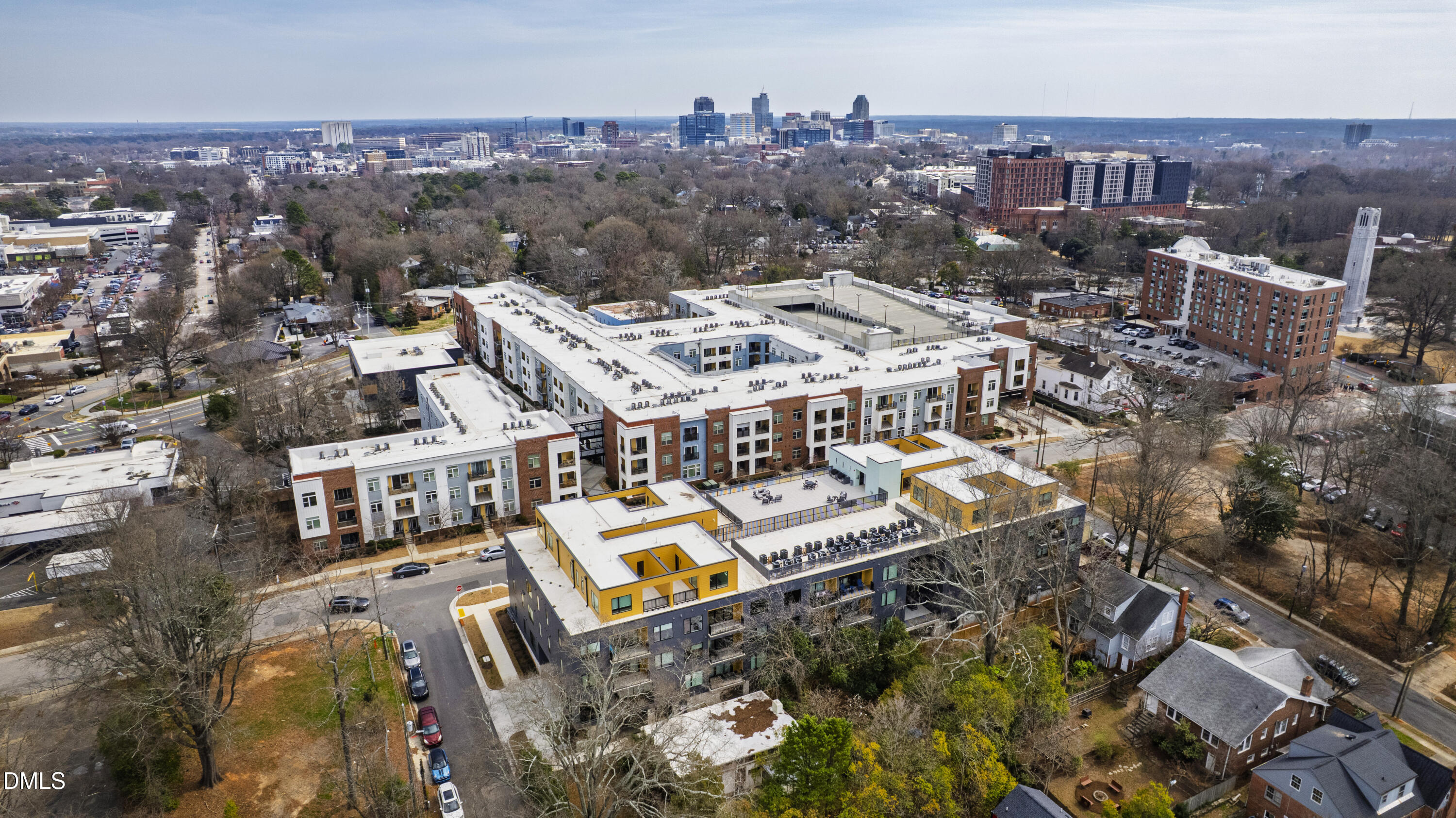 29 Enterprise Street, Unit 211 Raleigh, NC 27607 - Photo 47 of 48 an aerial view of multiple house