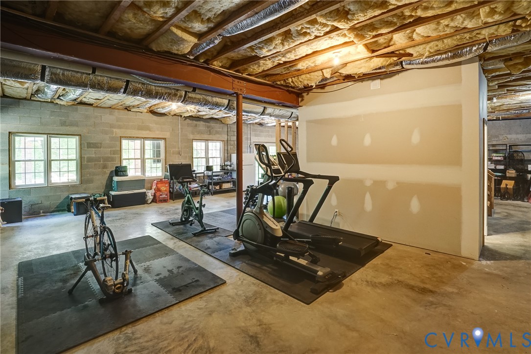 1295 Hermitage Road Manakin-Sabot, VA 23103 - Photo 53 of 55 a view of a room with gym equipment