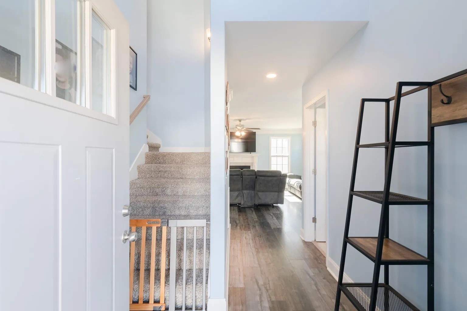 1839 Rains Road Clarksville, TN 37042 - Photo 3 of 22 a view of entryway and hall with wooden floor