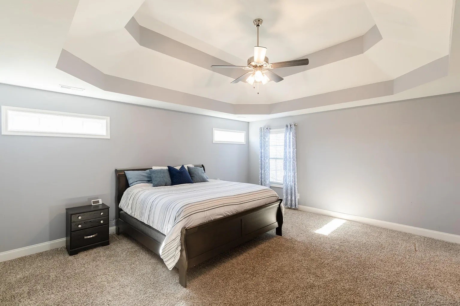 1839 Rains Road Clarksville, TN 37042 - Photo 10 of 22 a bedroom with a bed and a ceiling fan