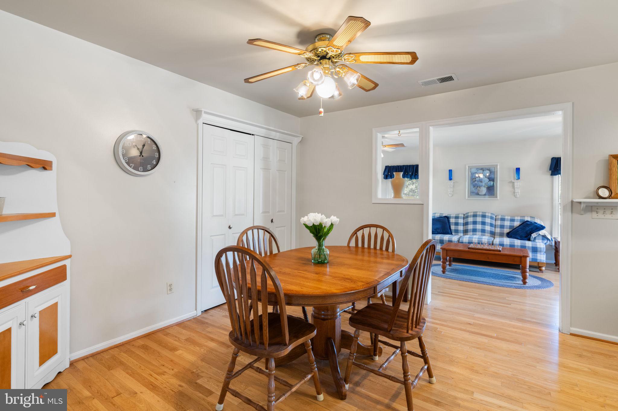 161 Troy Road Louisa, VA 23093 - Photo 19 of 60 a dining room with furniture and wooden floor