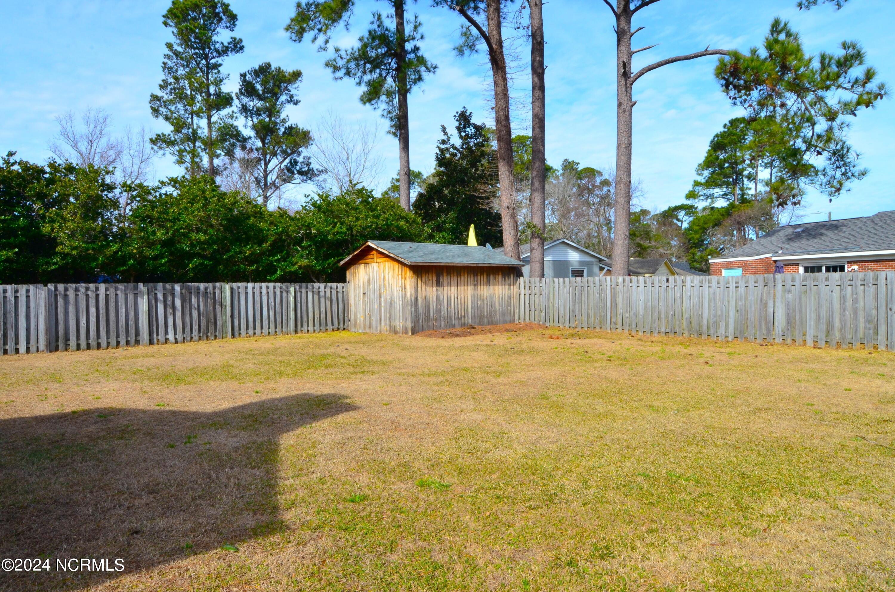 4513 Bramton Road Wilmington, NC 28405 - Photo 24 of 45 huge level backyard