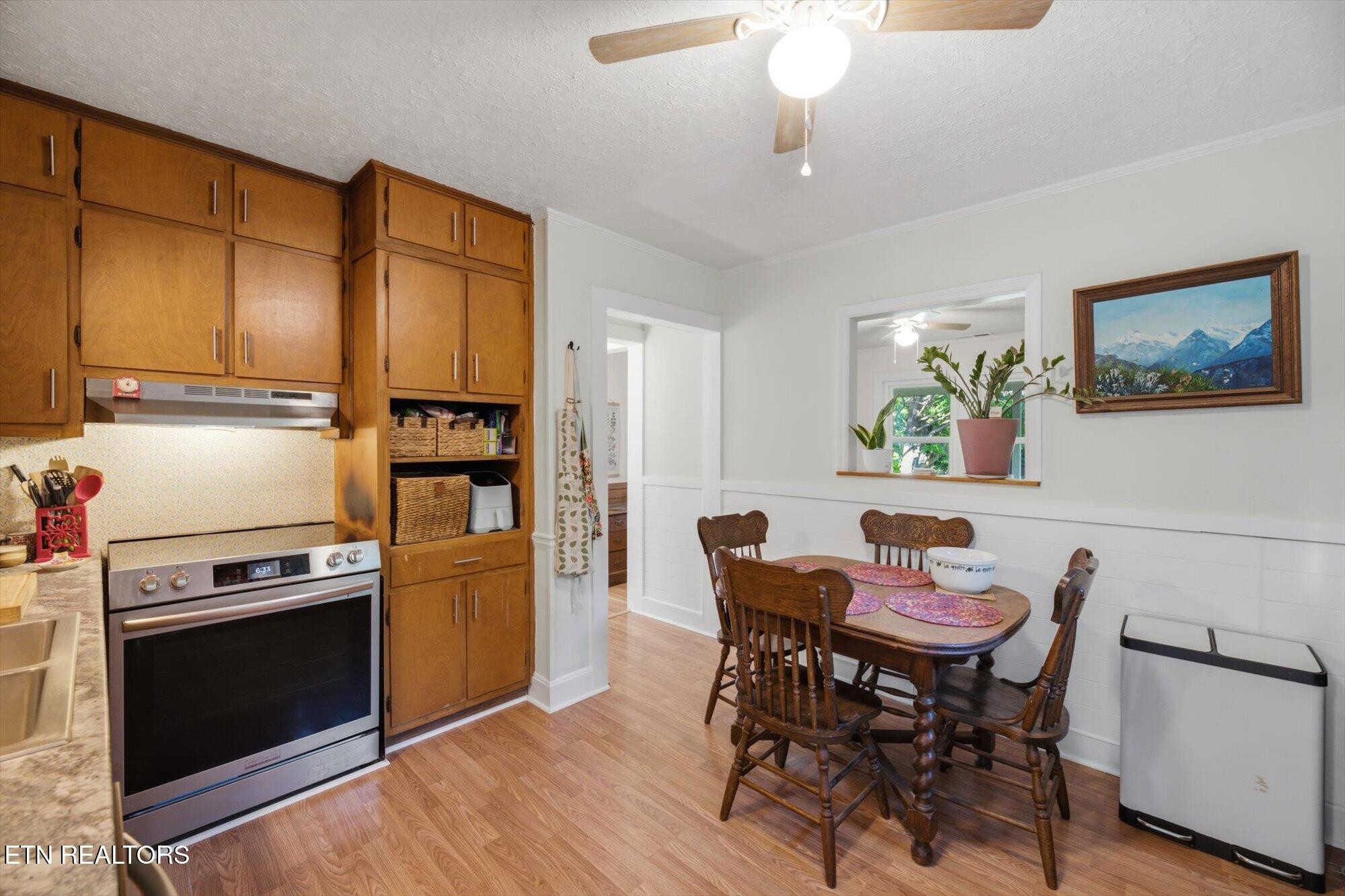 159 Mill Street Delano, TN 37325 - Photo 11 of 22 a view of a dining room with furniture window and wooden floor
