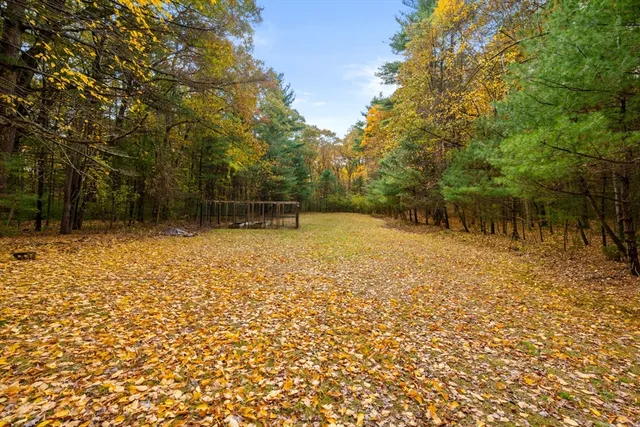 a view of swimming pool next to a yard