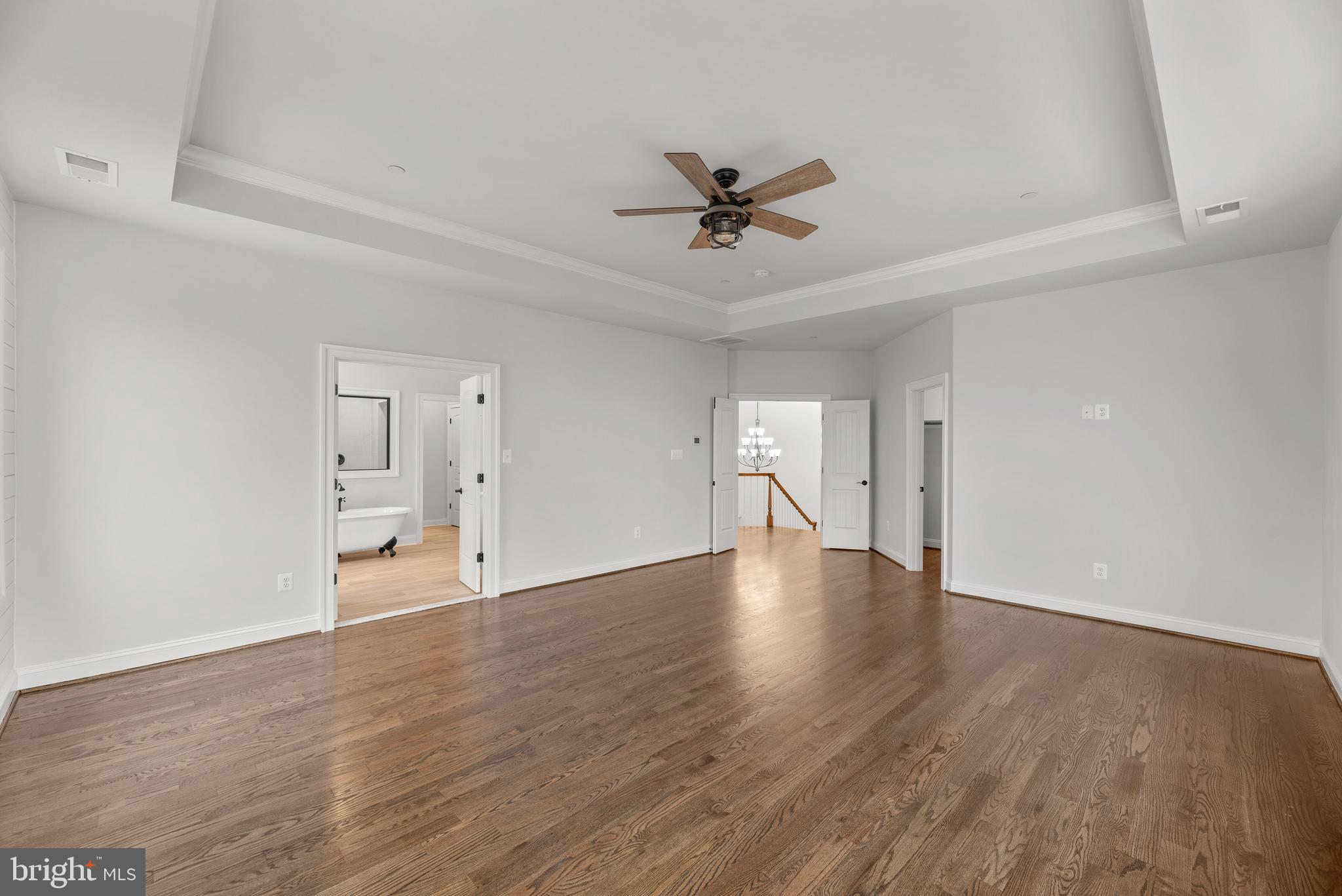 14628 Old Hanover Road, Unit TULARE Reisterstown, MD 21136 - Photo 31 of 60 a view of an empty room and wooden floor