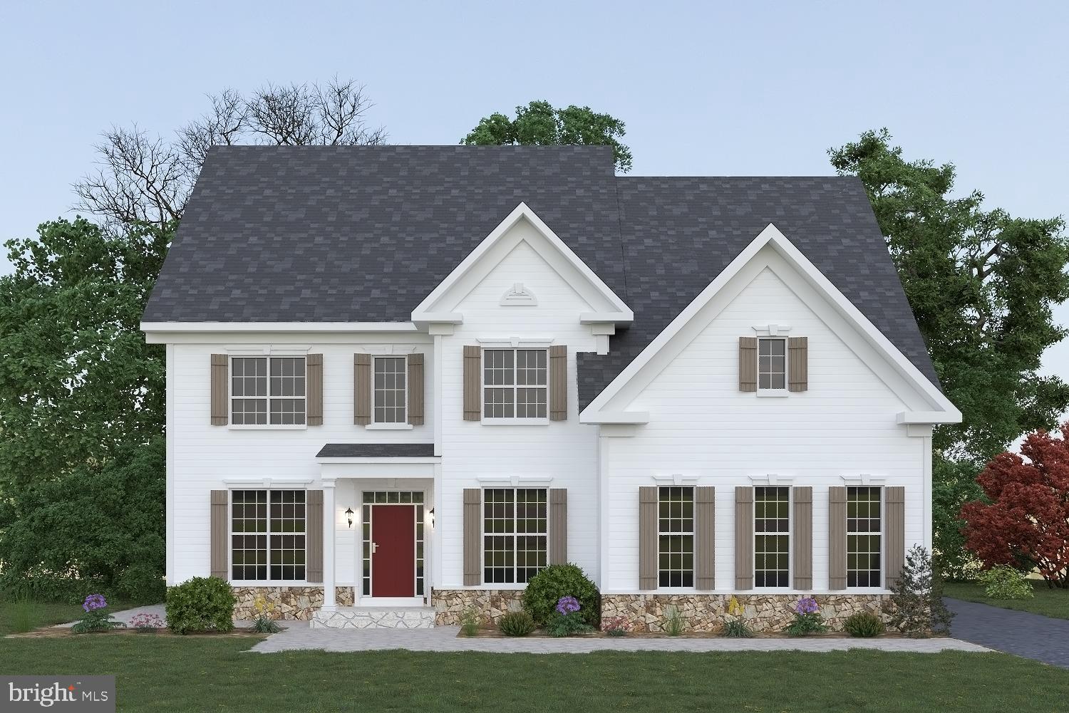 14628 Old Hanover Road, Unit TULARE Reisterstown, MD 21136 - Photo 4 of 60 front view of a house with a yard