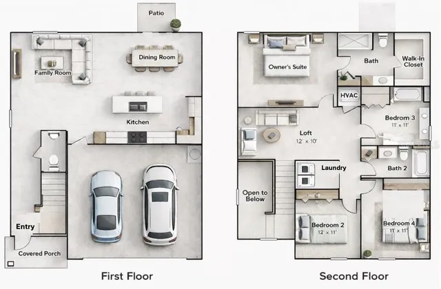a picture of a kitchen with refrigerator and cabinets