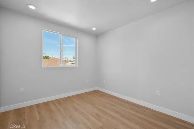 wooden floor in an empty room