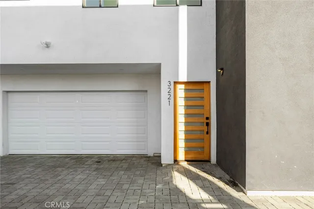 a view of front door