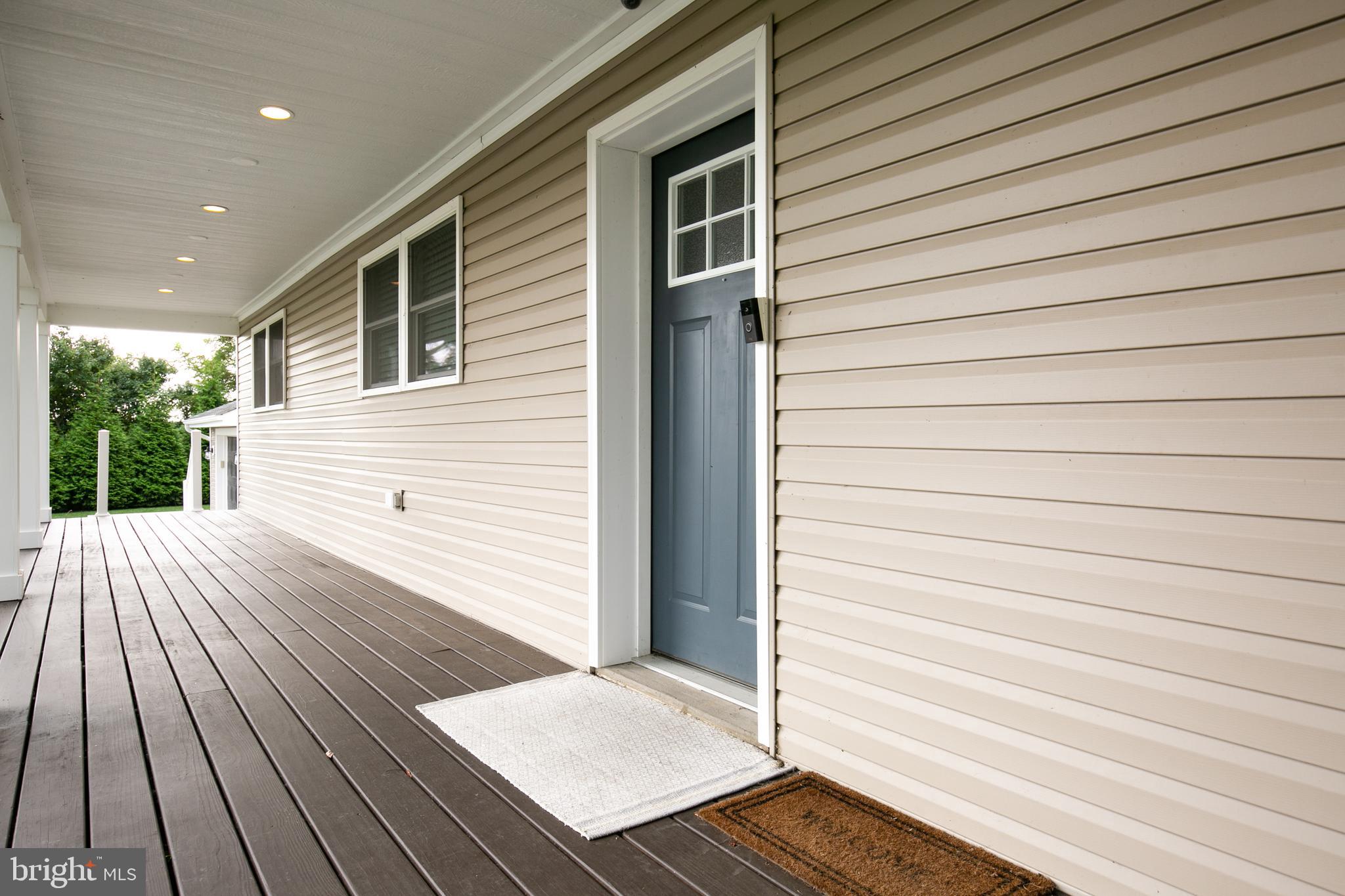 155 Fostertown Road Lumberton, NJ 08048 - Photo 5 of 43 Covered front porch w/lighting and fan hookups