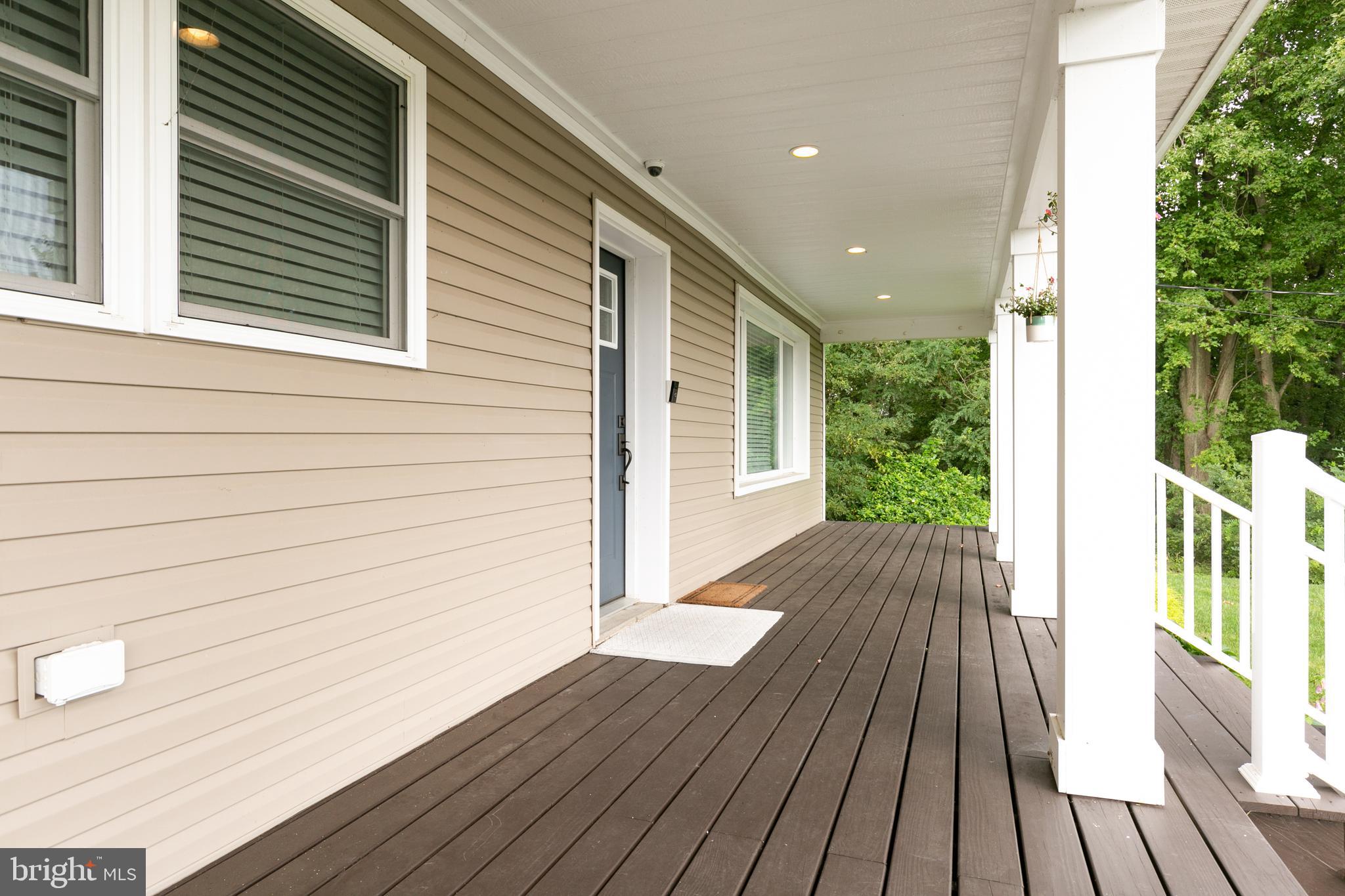 155 Fostertown Road Lumberton, NJ 08048 - Photo 6 of 43 Covered front porch w/ lighting and fan hookups