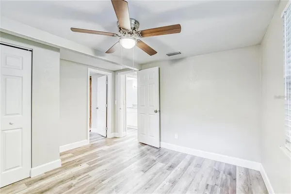 wooden floor in an empty room