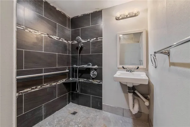 a room with storage and utility