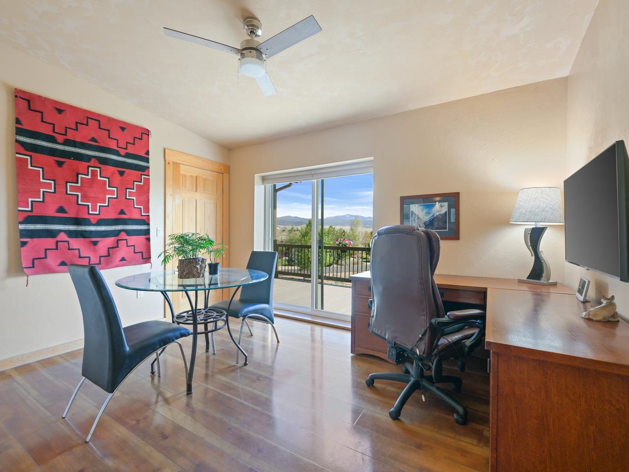 2209 Hatton Place Montrose, CO 81401 - Photo 16 of 42 a workspace with furniture window and outside view
