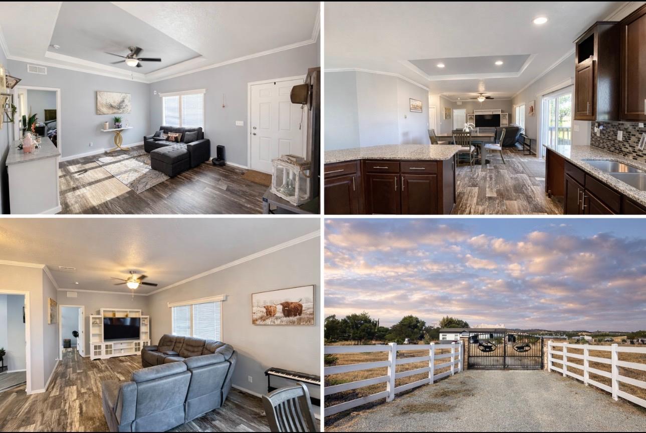 9881 Scenic Valley Road Valley Springs, CA 95252 - Photo 5 of 12 a view of a living room and kitchen area