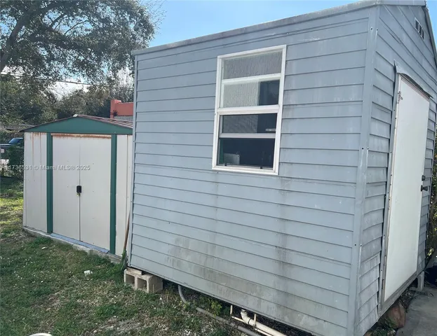 a view of front door