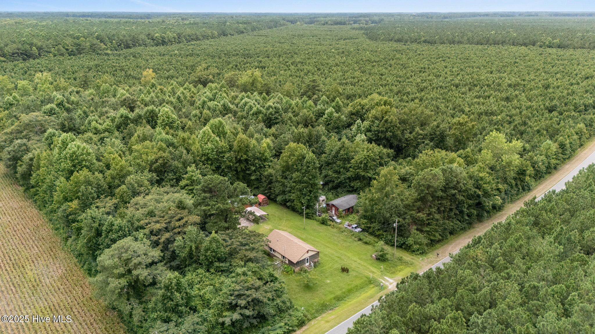 789 North Boyd Road Pinetown, NC 27865 - Photo 43 of 47 Aerial