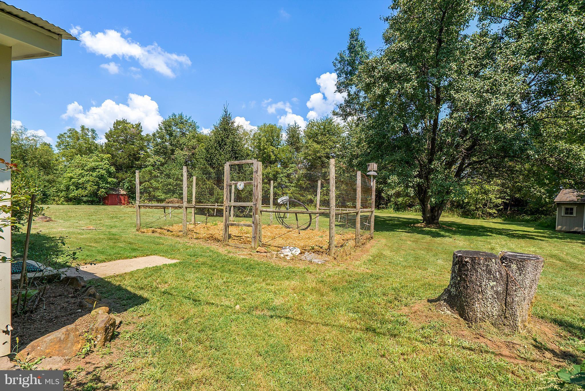 6398 Stoney Road Midland, VA 22728 - Photo 25 of 30 Backyard, fenced garden area.