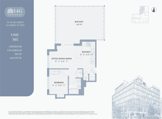 $755,000 | 35-30 146th Street, Unit 705 | Murray Hill - Flushing