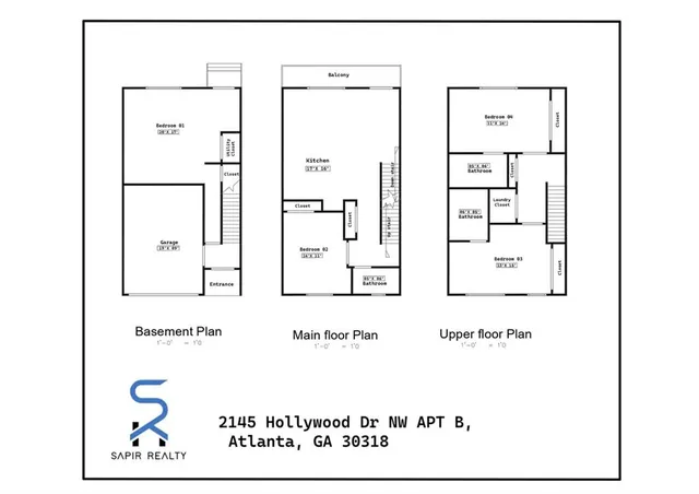 $2,100 | 2145 Hollywood Drive Northwest, Unit 2, Atlanta, GA 30318