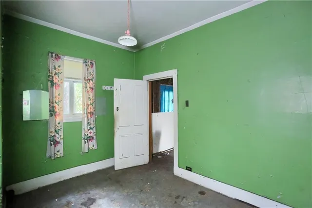 a view of outdoor space and a window