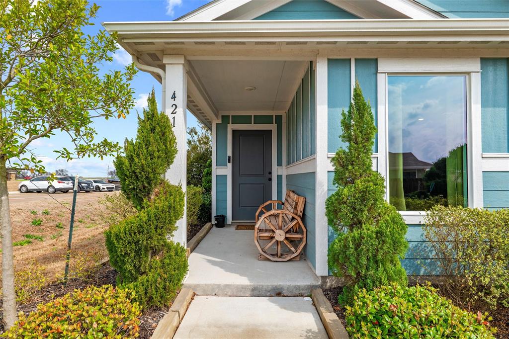 Entrance to property