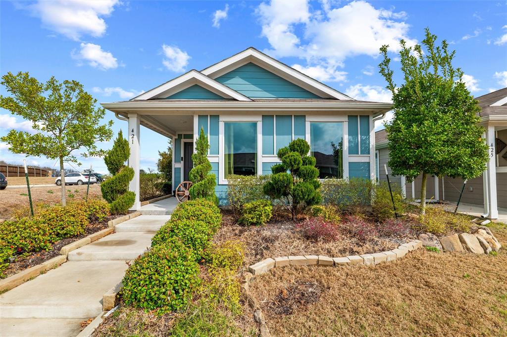 421 Corsair Way Ferris, TX 75125 - Photo 2 of 34 View of front of property with covered porch