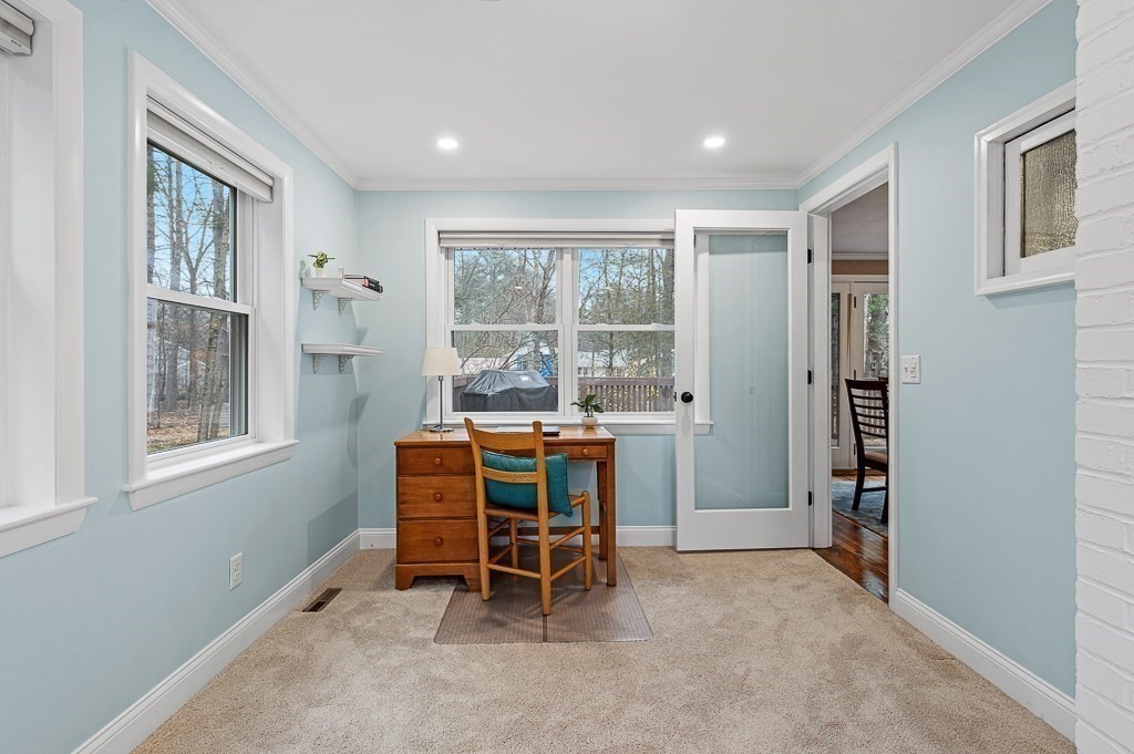 12 Sycamore Road Sudbury, MA 01776 - Photo 14 of 38 a dining room with furniture and windows