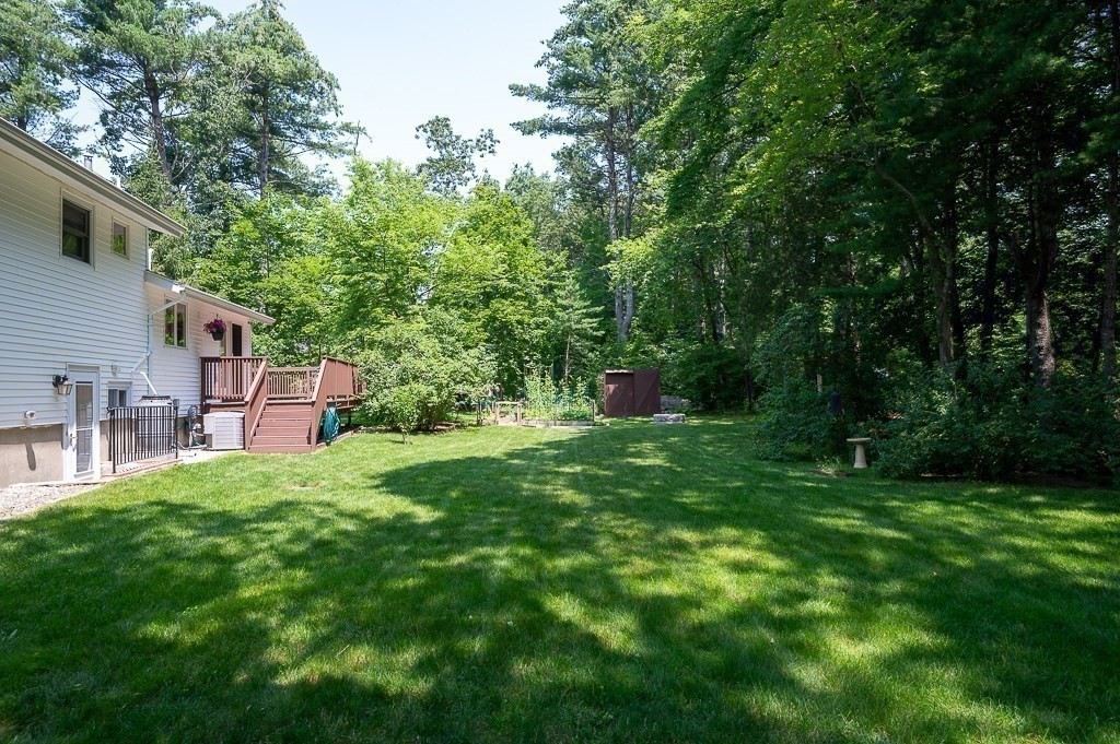 12 Sycamore Road Sudbury, MA 01776 - Photo 37 of 38 a view of a backyard with garden