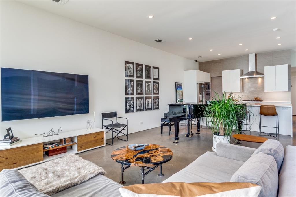 5804 Bryan Parkway Dallas, TX 75206 - Photo 3 of 25 a living room with furniture and wooden floor
