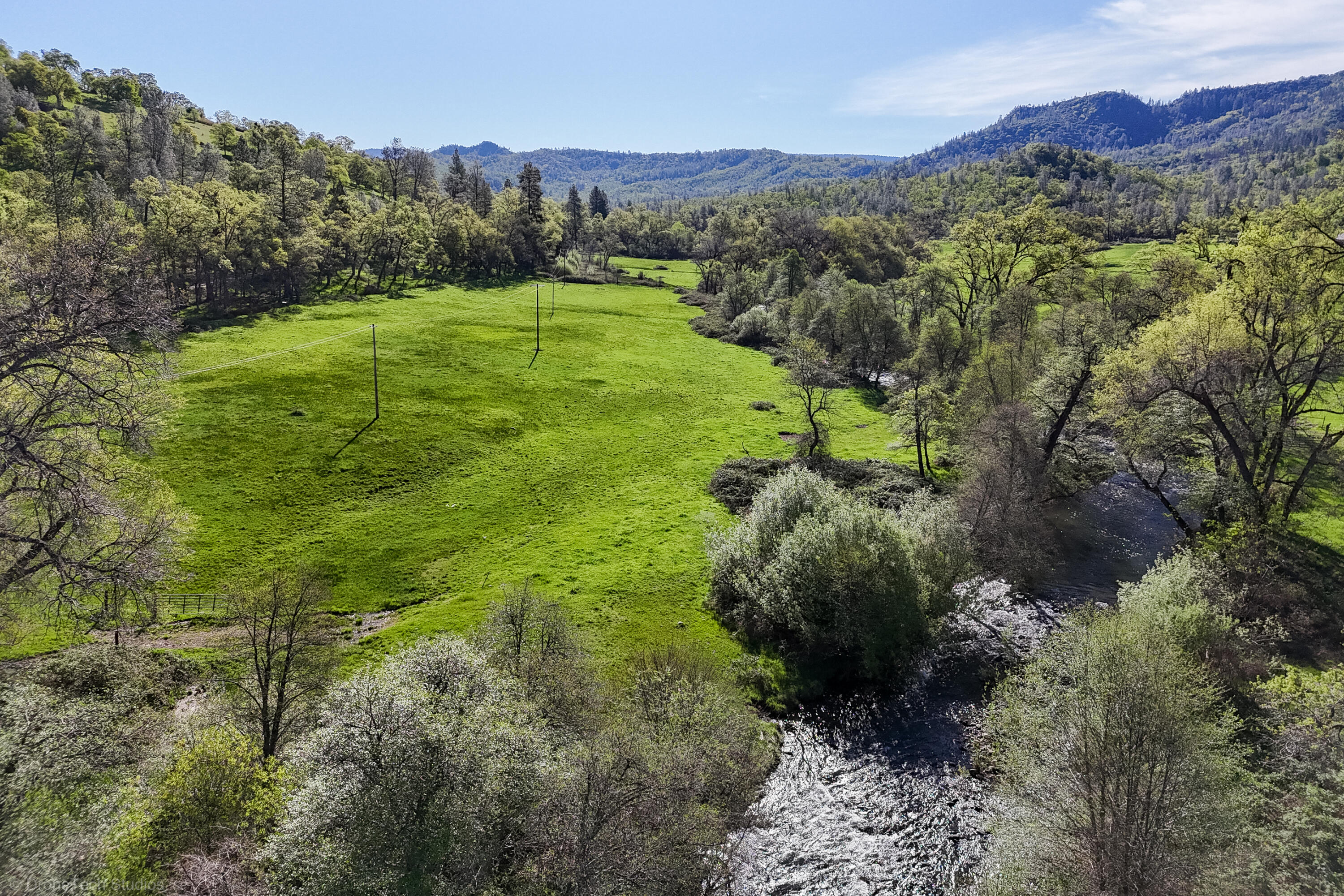 9568 Blue Mountain Ranch Road Whitmore, CA 96096 - Photo 56 of 93 a view of a lush green hillside and a houses