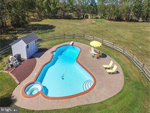 3309 Miller Road Pennsburg, PA 18073 - Photo 12 of 45 Pool Area with Jacuzzi and Pool Shed