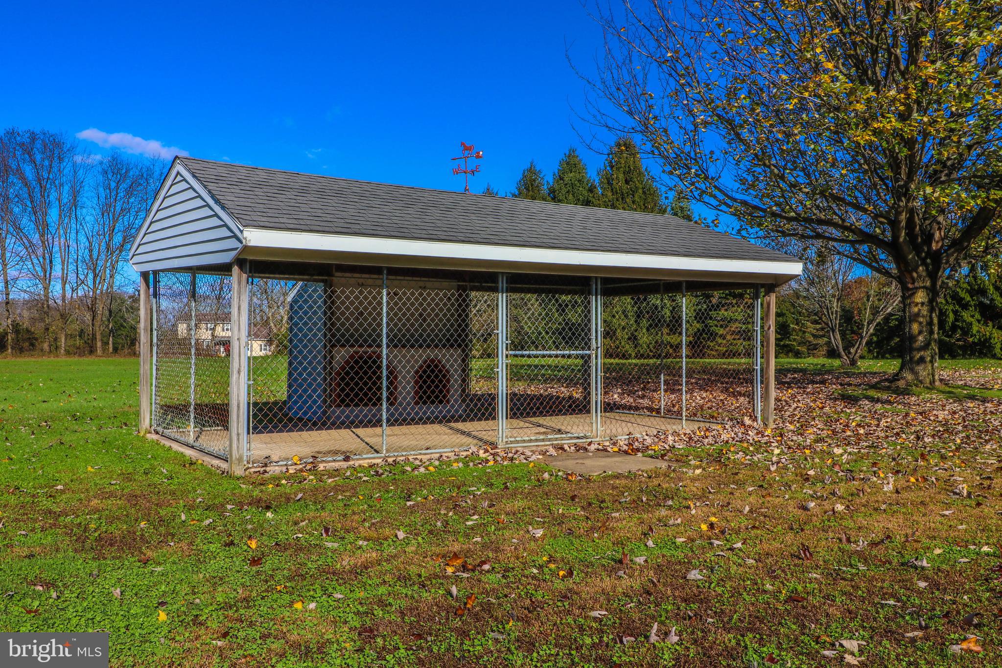 3309 Miller Road Pennsburg, PA 18073 - Photo 15 of 45 Large Animal Kennel with Electric Animal Fencing