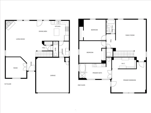 a white wall with picture on the wall