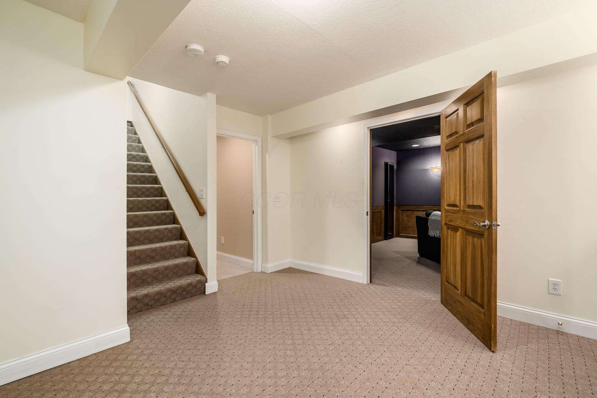 9936 Hoover Woods Road Galena, OH 43021 - Photo 29 of 47 Lower Level Stairs
