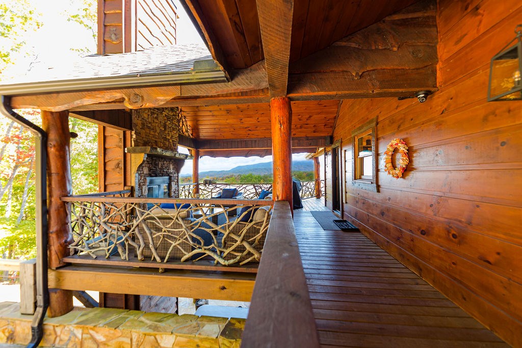 576 Century Blue Ridge Blue Ridge, GA 30513 - Photo 47 of 71 a view of a chairs and table in a patio