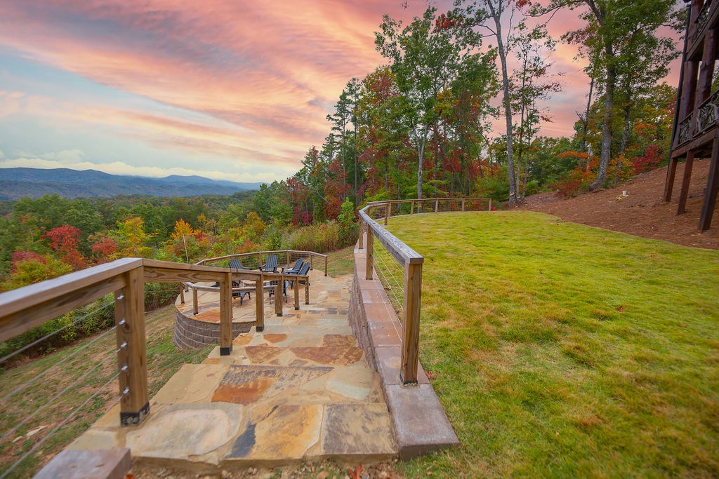 576 Century Blue Ridge Blue Ridge, GA 30513 - Photo 58 of 71 a view of a swimming pool with a lounge chair