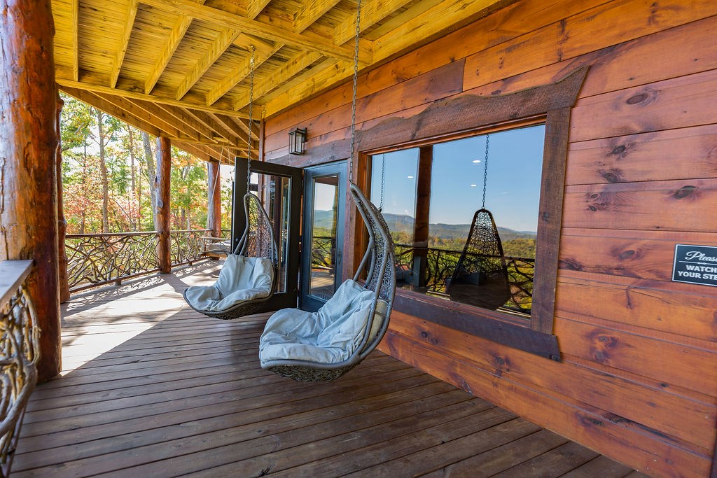 576 Century Blue Ridge Blue Ridge, GA 30513 - Photo 63 of 71 a view of living room with furniture and wooden floor