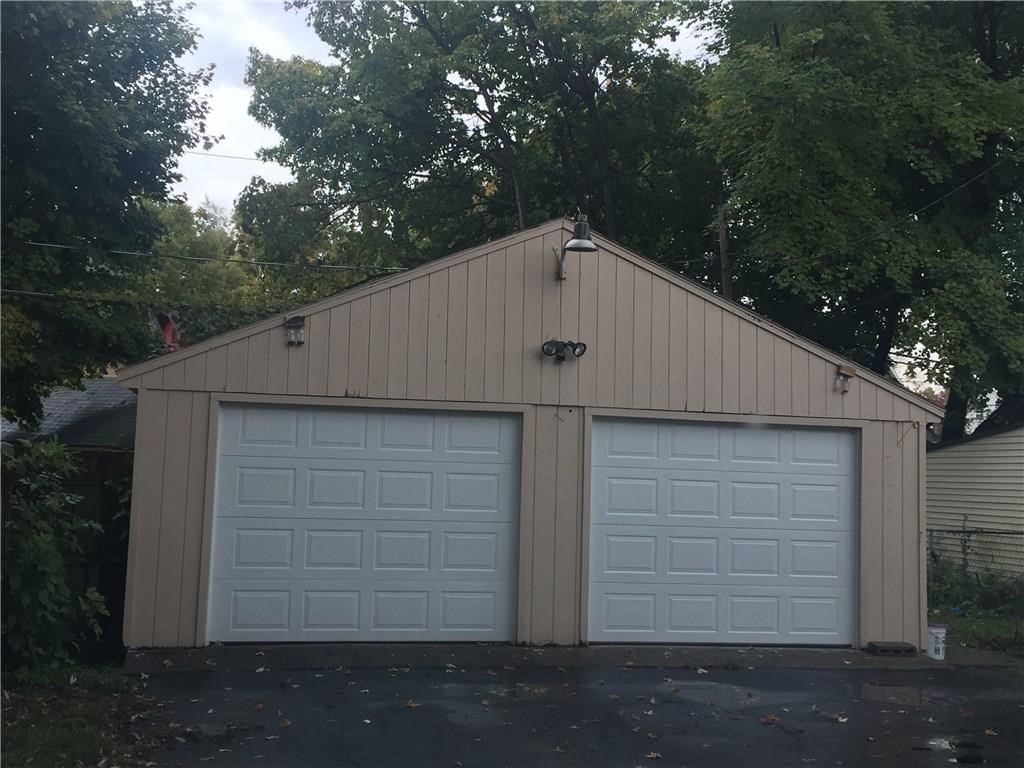 93 Scottsville Road Rochester, NY 14611 - Photo 17 of 17 2 car detached garage