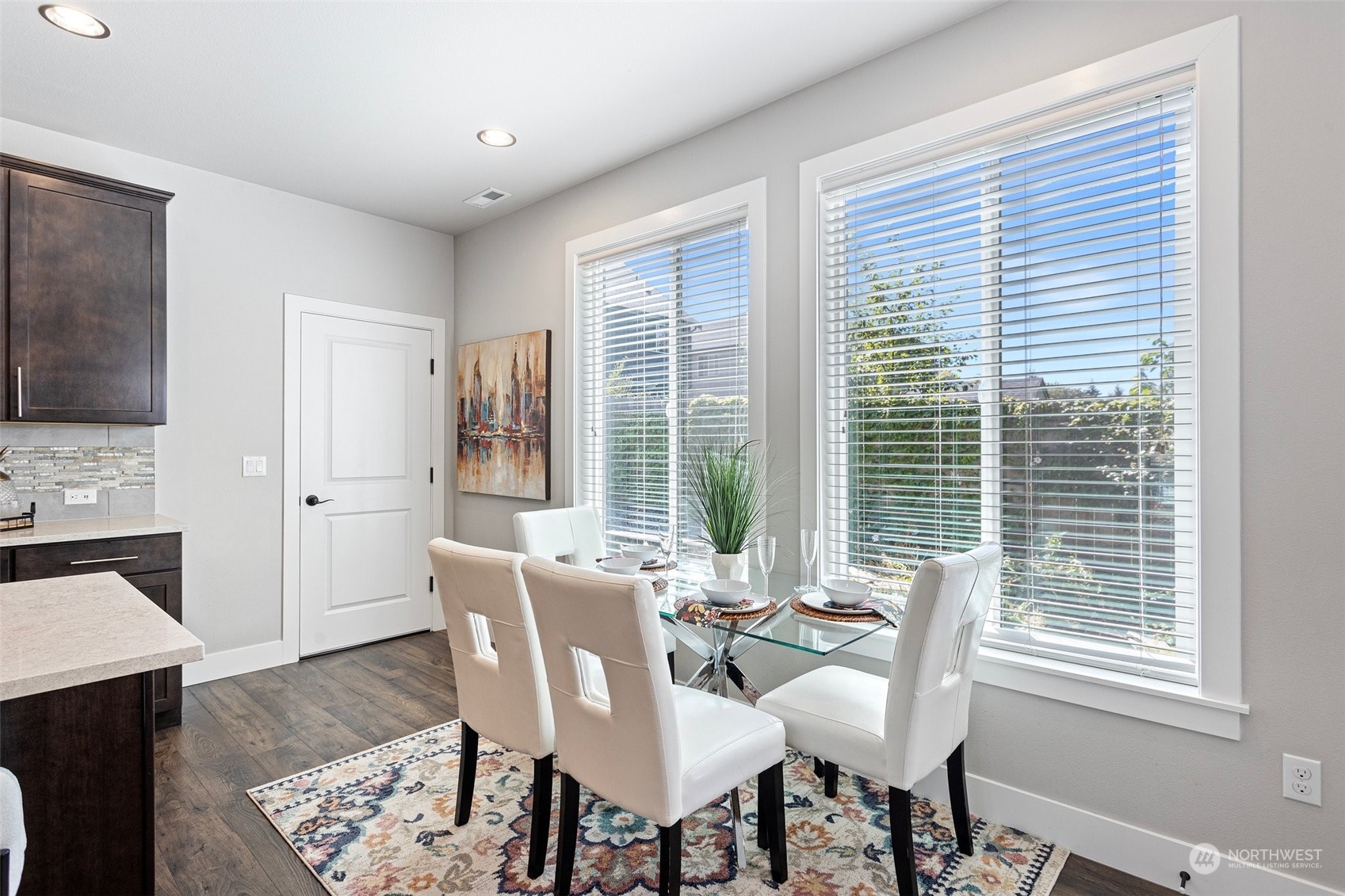 11317 Southeast 162nd Street Renton, WA 98055 - Photo 14 of 33 a view of a dining room with furniture window and outside view