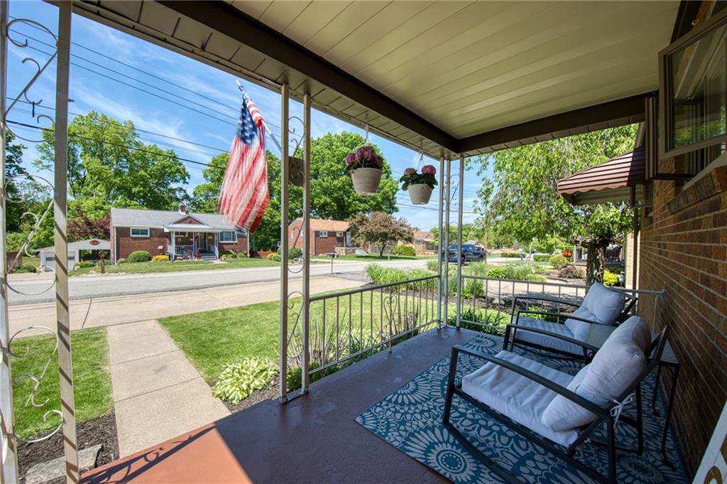 902 Foster Street Clairton, PA 15025 - Photo 44 of 45 Covered front patio