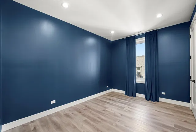 a view of empty room