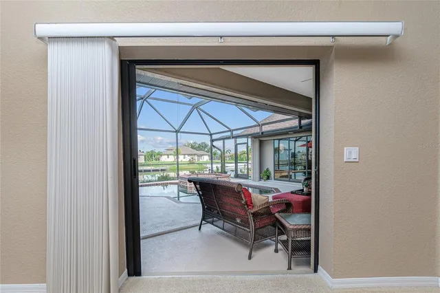 a bed room with a bed and a window