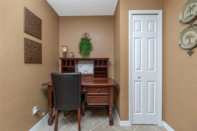 a view of a kitchen with a sink and tub