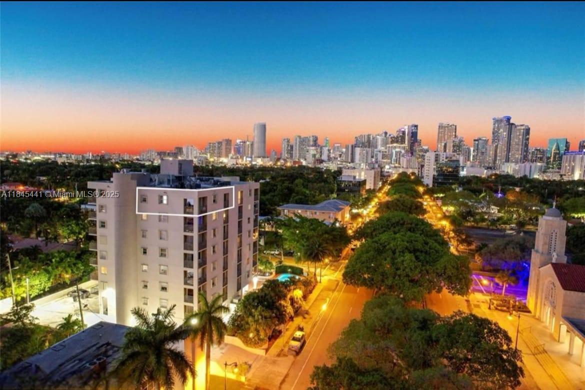 2400 Southwest 3rd Avenue, Unit 802 Miami, FL 33129 - Photo 10 of 11 a view of a city with tall buildings