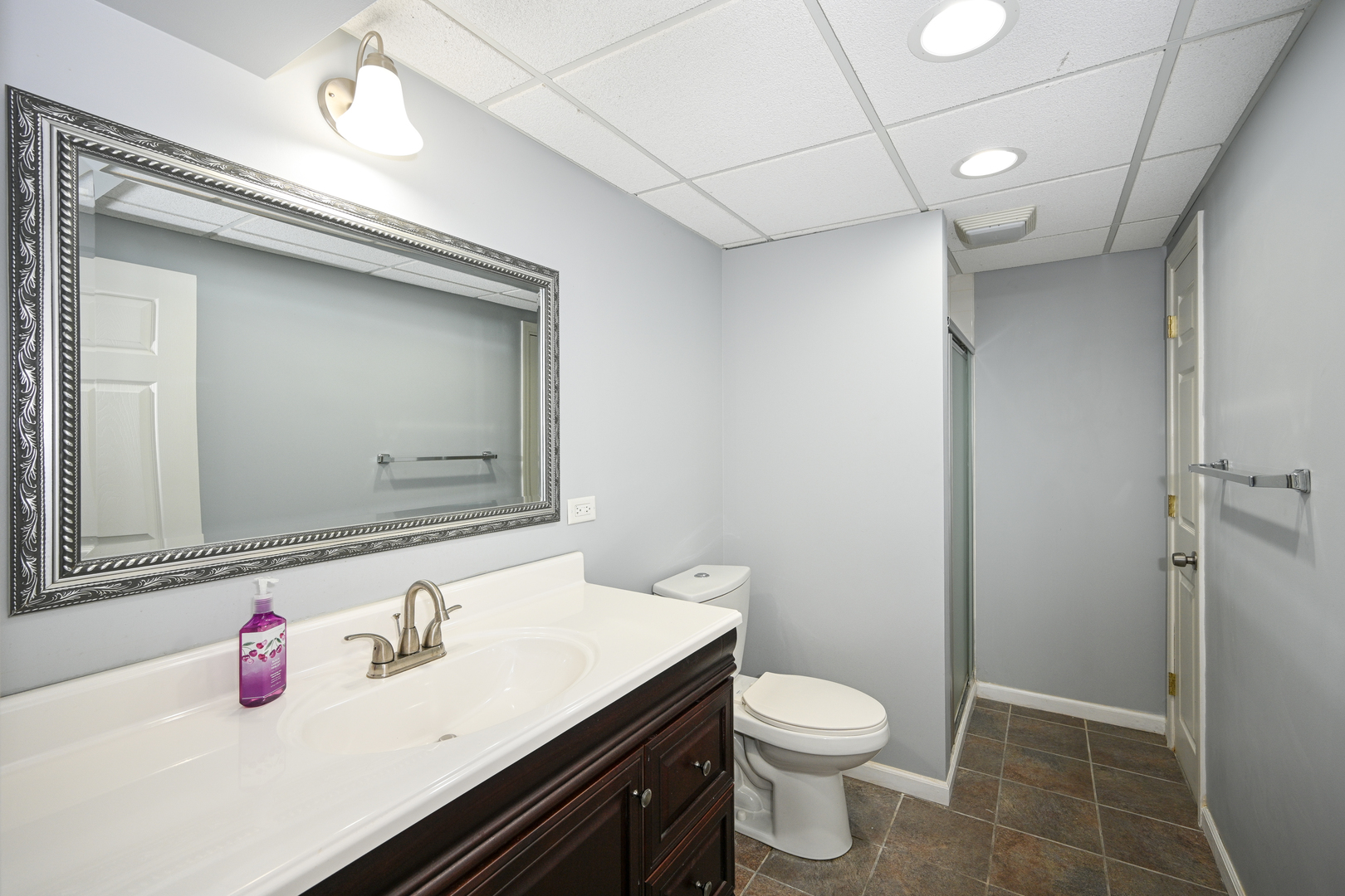 2333 Overlook Court, Unit 2333 Naperville, IL 60563 - Photo 20 of 24 a bathroom with a sink and a mirror