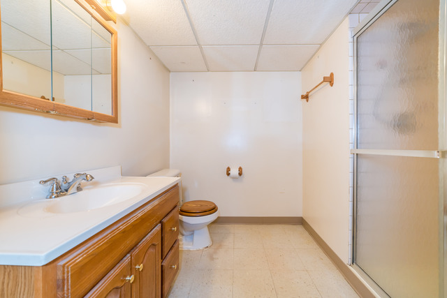 3648 West 81st Street Chicago, IL 60652 - Photo 16 of 17 a bathroom with a sink and a mirror