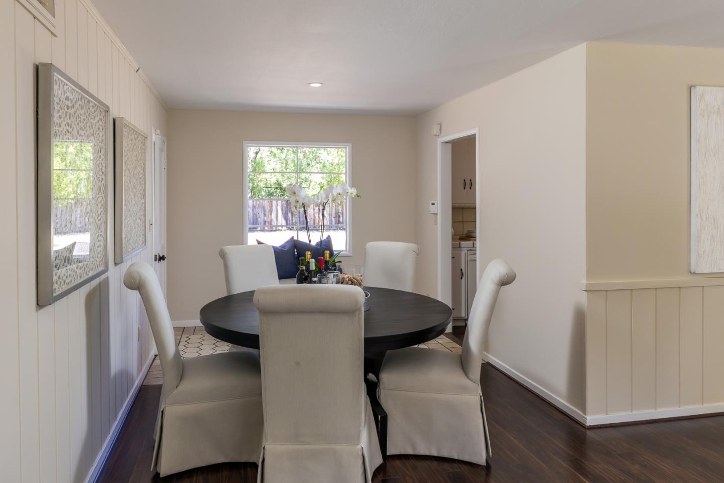 330 Corte Madera Road Portola Valley, CA 94028 - Photo 10 of 24 a dining room with furniture and window